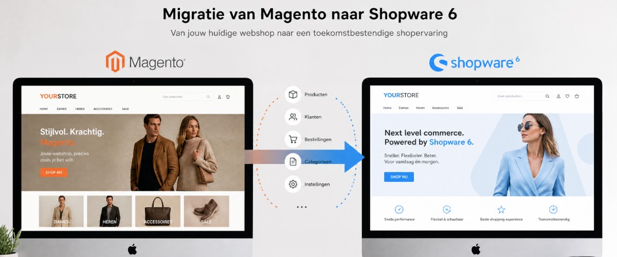 Van Magento naar Shopware 6: wat je moet weten voordat je de overstap maakt